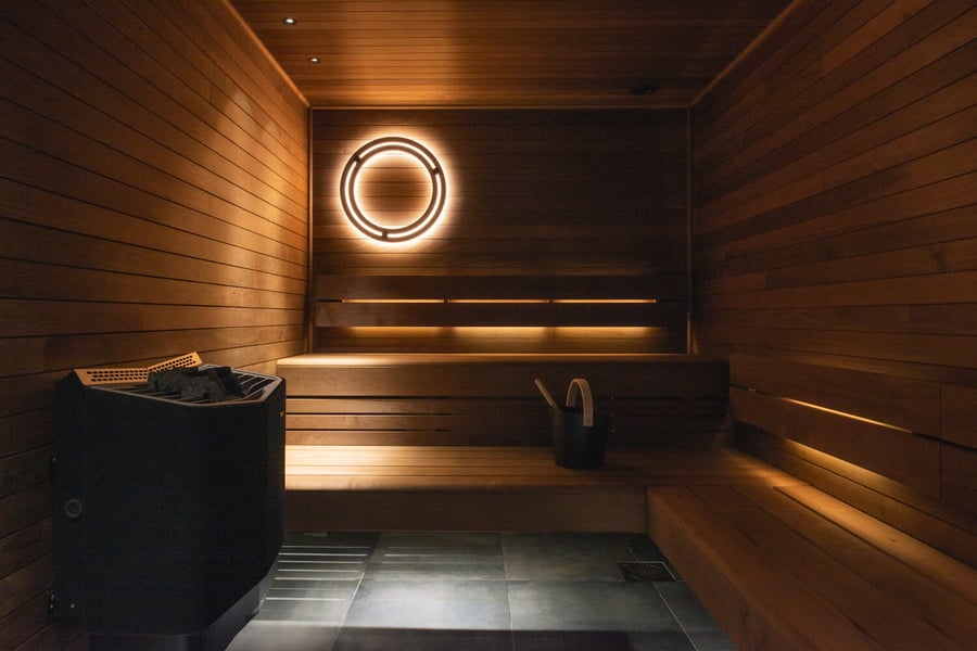 Tylö Calmar Stadshotell Commercial Sauna Silhouette